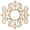 Ekena Millwork Dijon Wood Fretwork Pierced Ceiling Medallion, Alder, 26"OD x 8 1/2"ID x 3/8"T CMWP26X26X0375DIAL - alternate 2